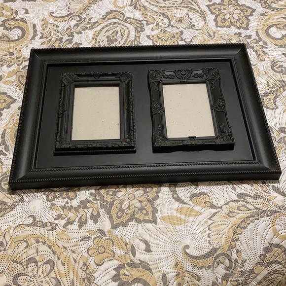 Accents Black Double Picture Frame Poshmark